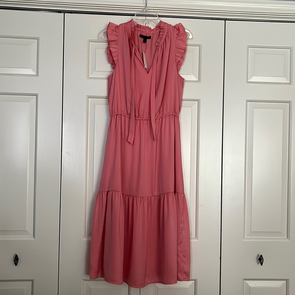 Banana Republic peachy-pink dress.  Size 10
